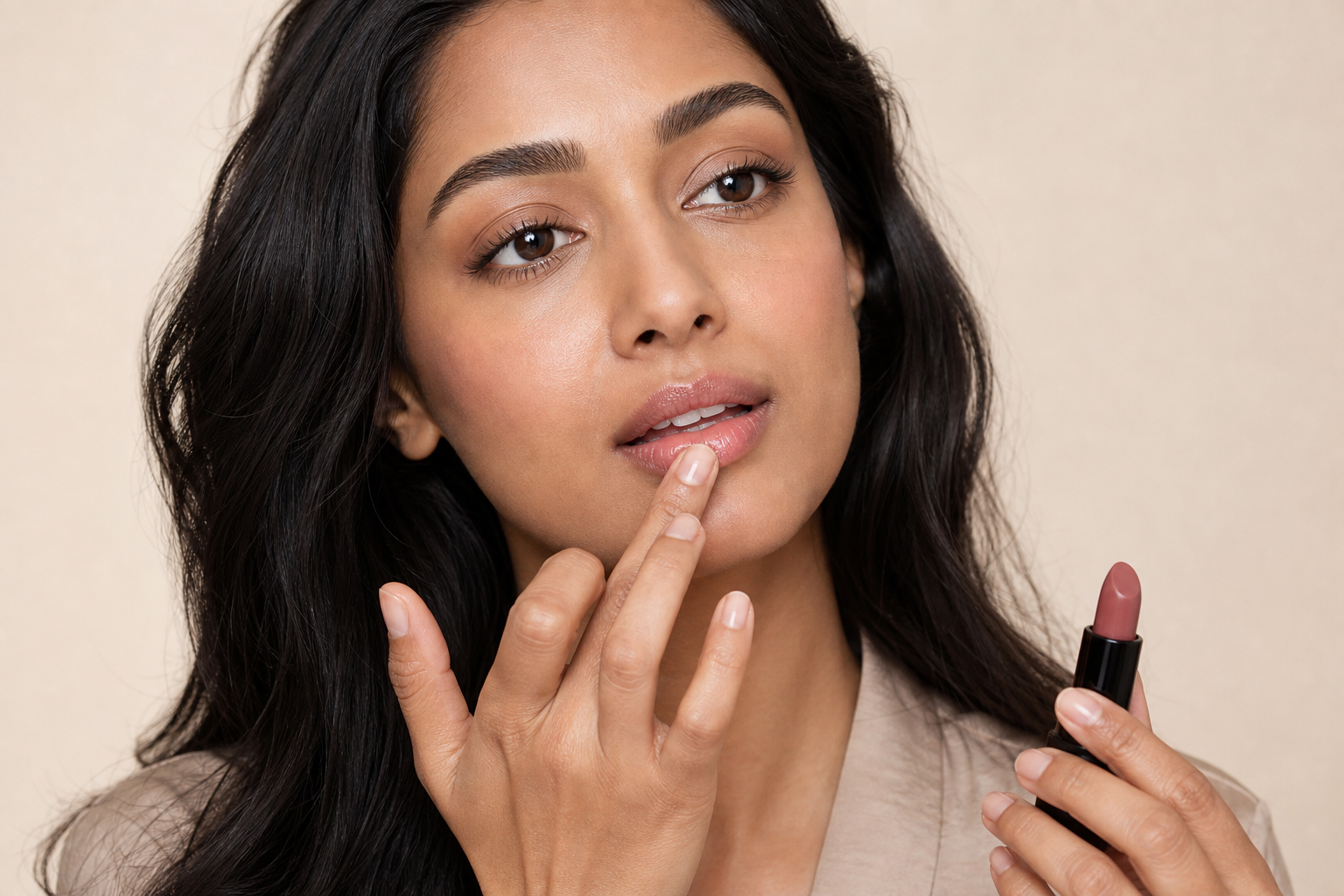 How to Prepare Dry Lips Before Lipstick