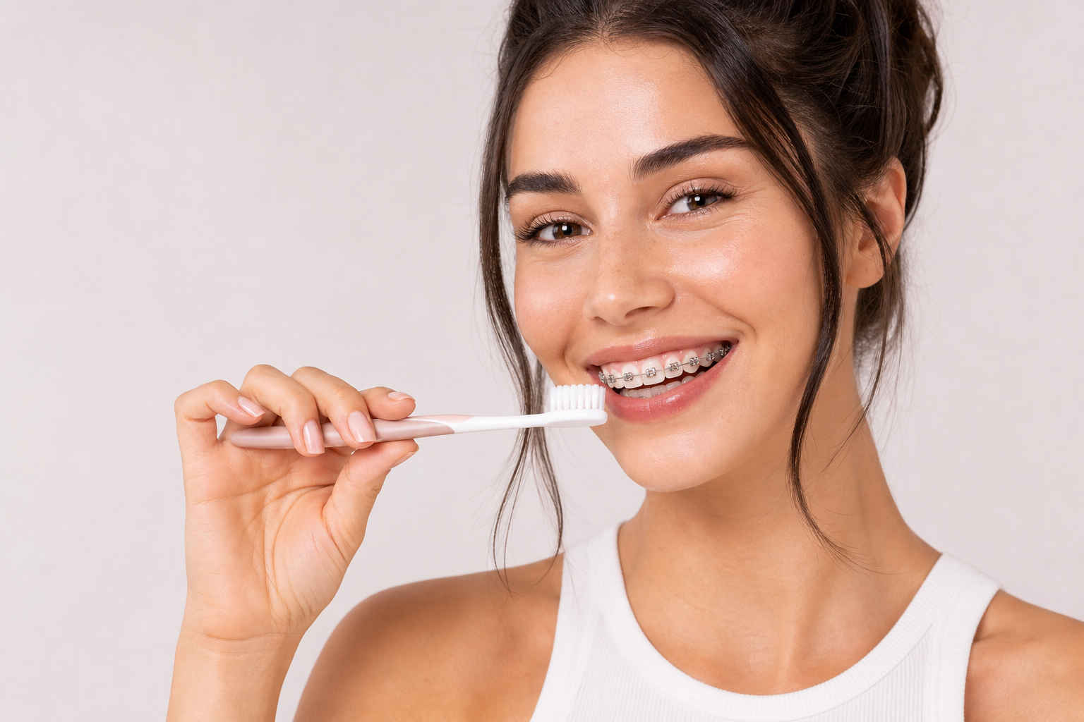 White Teeth With Braces: A Practical Beauty Routine