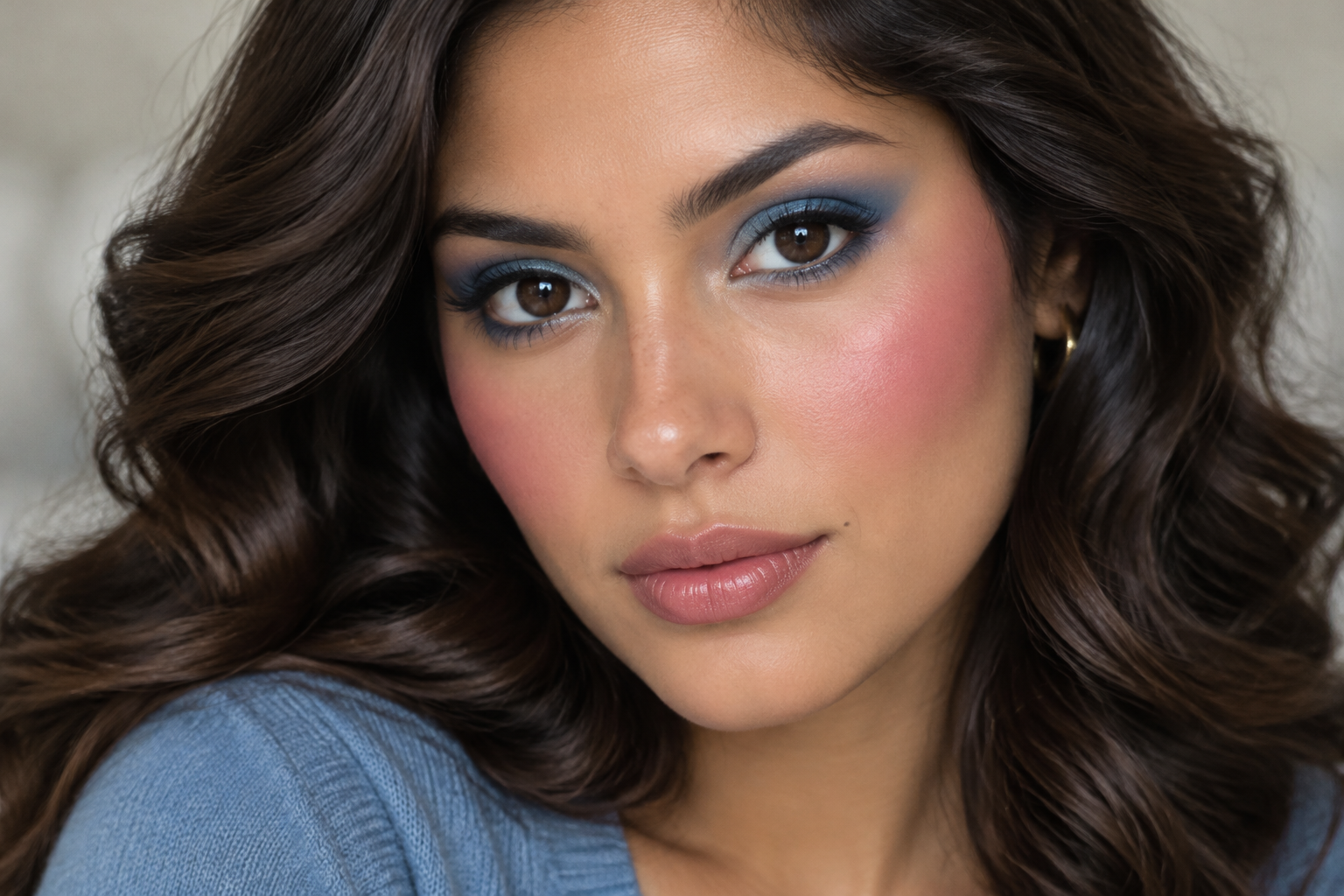 Wearable 80s Makeup: Colorful Eyes and Blush Without the Costume Feel